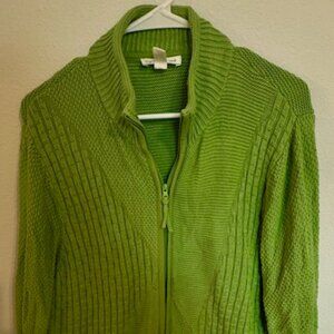 Women's zippered sweated